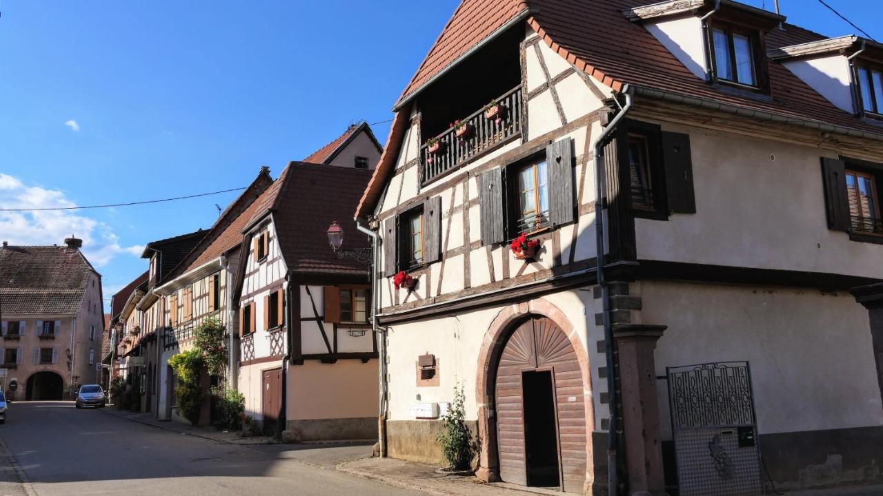 Un Balcon Sur Les Toits Leilighet Beblenheim Eksteriør bilde