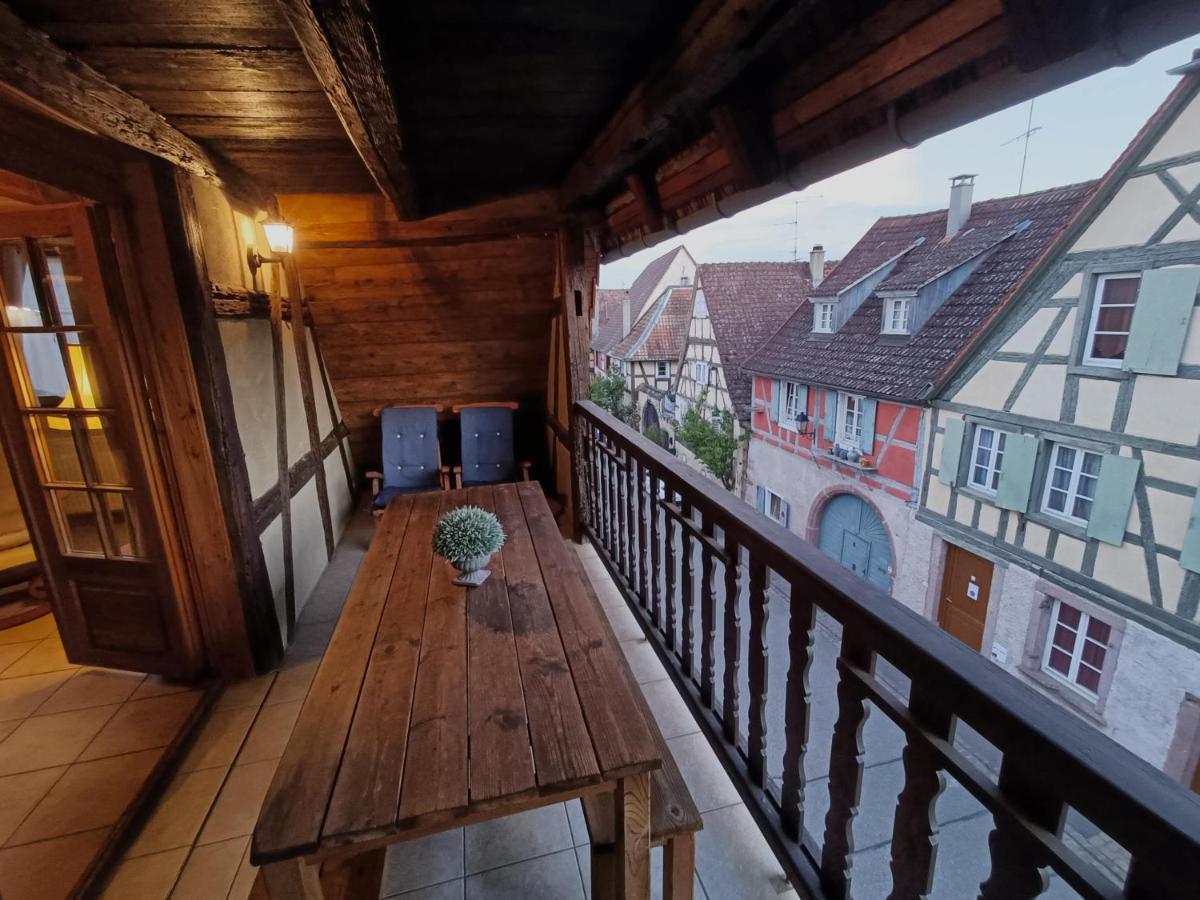 Un Balcon Sur Les Toits Leilighet Beblenheim Eksteriør bilde