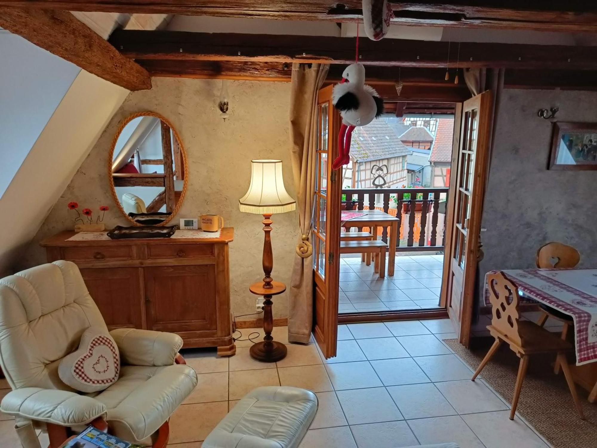 Un Balcon Sur Les Toits Leilighet Beblenheim Eksteriør bilde